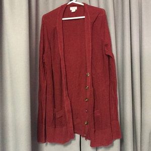 Marroon Cardigan